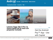 Tablet Screenshot of androidspain.es